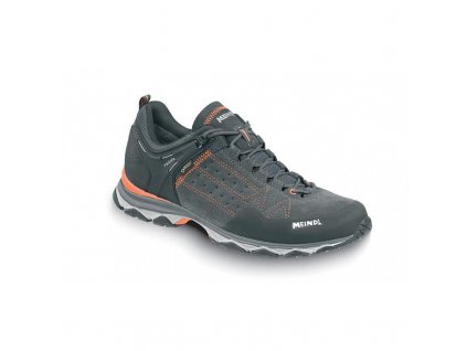 meindl ontario gtx schwarz orange panske nepromokave nizke kozene trekove boty