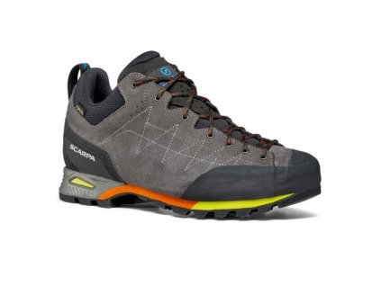 SCARPA Pánské trekové boty ZODIAC GTX gray - šedé