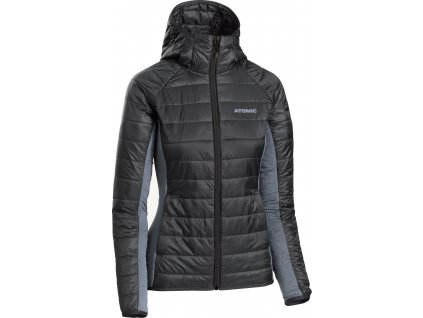 AP5104720 0 W BACKLAND PRIMALOFT MIDLAYER BLACK GREY