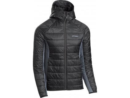 AP5106320 0 M BACKLAND PRIMALOFT MIDLAYER BLACK GREY