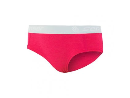 SENSOR MERINO AIR dámské kalhotky     (Barva Červená, Velikost XL)