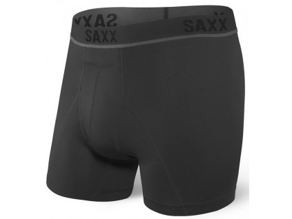 10012632SAX01 KINETIC HD BOXER BRIEF, blackout