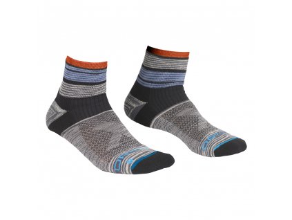 ORTOVOX Pánské ponožky ALL MOUNTAIN QUARTER SOCKS multicolor - vícebarevné