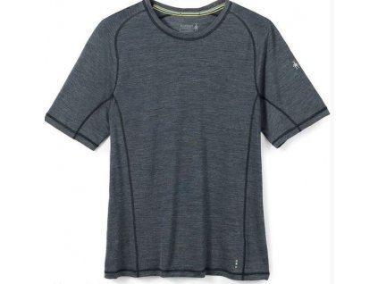 SMARTWOOL Pánské triko M MERINO SPORT 120 SHORT SLEEVE charcoal heather – šedé