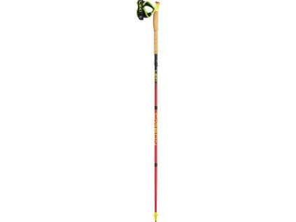 leki ultratrail fxone bright red black neon yellow 110 cm