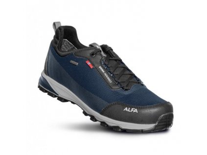 ALFA Pánské trekové boty BRINK ADVANCE GTX dark blue - modré
