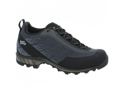 hanwag ferrata light low gtx schuh asphalt black 830075