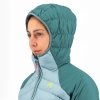 KARPOS Dámská skialpová bunda LASTEI ACTIVE PLUS W JACKET dusty blue/north atl. - modrozelená
