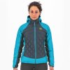 KARPOS Dámská skialpová bunda LASTEI ACTIVE PLUS W JACKET dark slate/blue atol - zelenomodrá