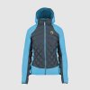 KARPOS Dámská skialpová bunda LASTEI ACTIVE PLUS W JACKET dark slate/blue atol - zelenomodrá