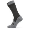 fcd282bc nepromokave ponozky sealskinz wp all weather mid cerna seda black grey marl