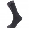 890464a2 ponozky sealskinz wf warm weather mid length sock seda cerna black grey