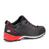 HANWAG Pánské trekové boty MAKRA PRO LOW GTX asphalt/red - šedočervené
