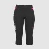 KARPOS Dámské 3/4 kalhoty  EASYFRIZZ W 3/4 PANTS (170) black/innuendo - černé