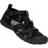 KEEN Dětské sandály SEACAMP II CNX YOUTH black/grey - černé