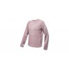 SENSOR Dámská mikina MERINO UPPER TRAVELLER dusty pink - růžová