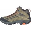 MERRELL Pánské trekové boty MOAB 3 MID GTX olive - zelené