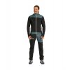 ORTOVOX Pánská mikina FLEECE LIGHT HOODY black raven - černá