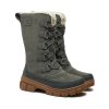 SOREL Dámské zimní boty TORINO V TALL WP quarry/grill - šedé