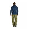 ORTOVOX Pánská mikina FLEECE HOODY deep ocean - modrá