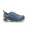 BAZAR - MERRELL Pánské trekové boty MOAB SPEED 2 GTX steel blue - modré