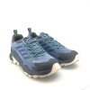 BAZAR - MERRELL Pánské trekové boty MOAB SPEED 2 GTX steel blue - modré