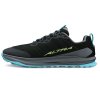 ALTRA Pánské běžecké boty LONE PEAK 9+ black/lime - černé