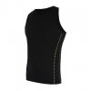 SENSOR MERINO AIR pánské triko bez rukávu   (Barva Černá, Velikost XXL)