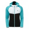 9dd5cb03 damska bunda dare 2b courteous ii core stretch modra bila azure blue black