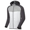 regatta outdoorvest met capuchon heren polyester grijs wit mt s 611178 1616430902