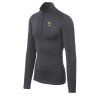 KARPOS Pánská mikina CRODA LIGHT HALF ZIP dark grey - šedá