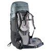 DEUTER Turistický batoh AIRCONTACT 50 + 10 SL shale-graphite