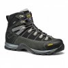 ASOLO Pánské trekové boty FUGITIVE GTX light black/grey - černé