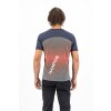 KARPOS Pánské triko MOVED EVO JERSEY flame scarlet/ombre blue - oranžové