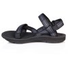 SOURCE Pánské sandály STREAM MEN'S chess black - černé