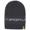 LA SPORTIVA Zimní čepice Beta Beanie Carbon/Cloud - šedá