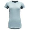 DEVOLD Dámské triko RUNNING WOMAN MERINO T-SHIRT cameo - modré