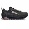 ALTRA Dámské trekové boty OLYMPUS 5 HIKE LOW GTX grey/black - šedofialové