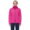 mammut ultimate vii softshell hooded jacket women pink 1 1324458