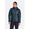 RAB Dámská bunda CIRRUS FLEX 2.0 HOODY Wmns Deep Ink - tmavě modrá
