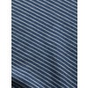 CHILLAZ Dámské tričko FANCY LITTLE DOT indigo blue stripes washed - modré