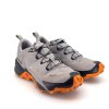 BAZAR - SALOMON Pánské trekové boty CROSS HIKE GTX 2 gull/marmalade/black - šedé