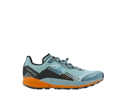 LOWA Pánska trailová obuv AMPLUX 2 GTX smoke blue/orange - blue (Veľkosť EU - komplet 42)