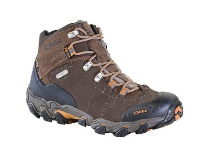 OBOZ Pánska treková obuv BRIDGER MID B-DRY WATERPROOF sudan-brown (Veľkosť EU - komplet 43)