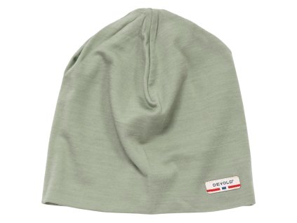 DEVOLD Cap BREEZE PLUS MERINO 200 BEANIE hmla - zelená (Veľkosť 58)