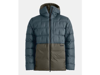 ORTOVOX Pánska bunda DOWNWOOL 270 JACKET dark artic grey - sivá (Veľkosť L)