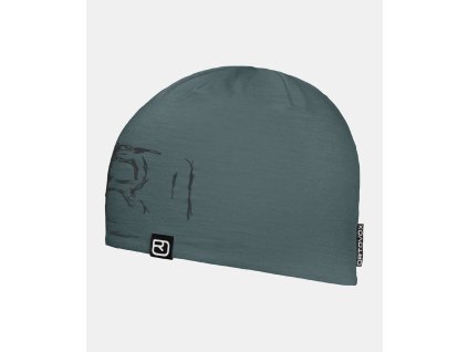 113028 67020 87801 120 tec logo beanie dark arctic grey b 01