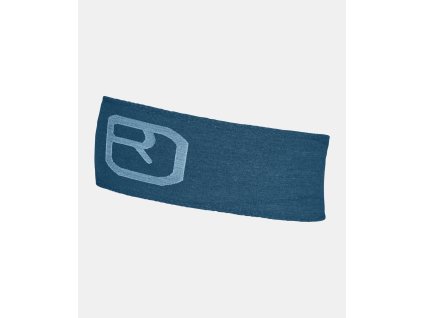 ORTOVOX Čelenka SEAMLESS HEADBAND petrol blue - modrá (Veľkosť L)