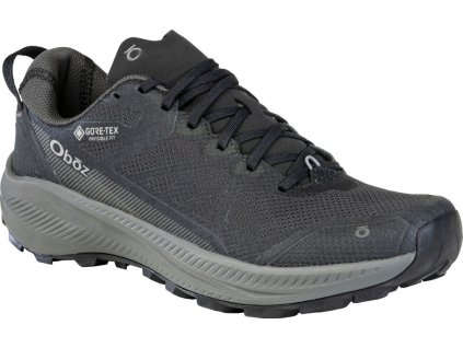 OBOZ Pánska treková obuv KATABATIC LT LOW GTX WATERPROOF black sea - black (Veľkosť EU - komplet 41)