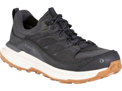 OBOZ Dámska treková obuv HYALITE LOW B-DRY WATERPROOF black sea - čierna (Veľkosť EU - komplet 38)